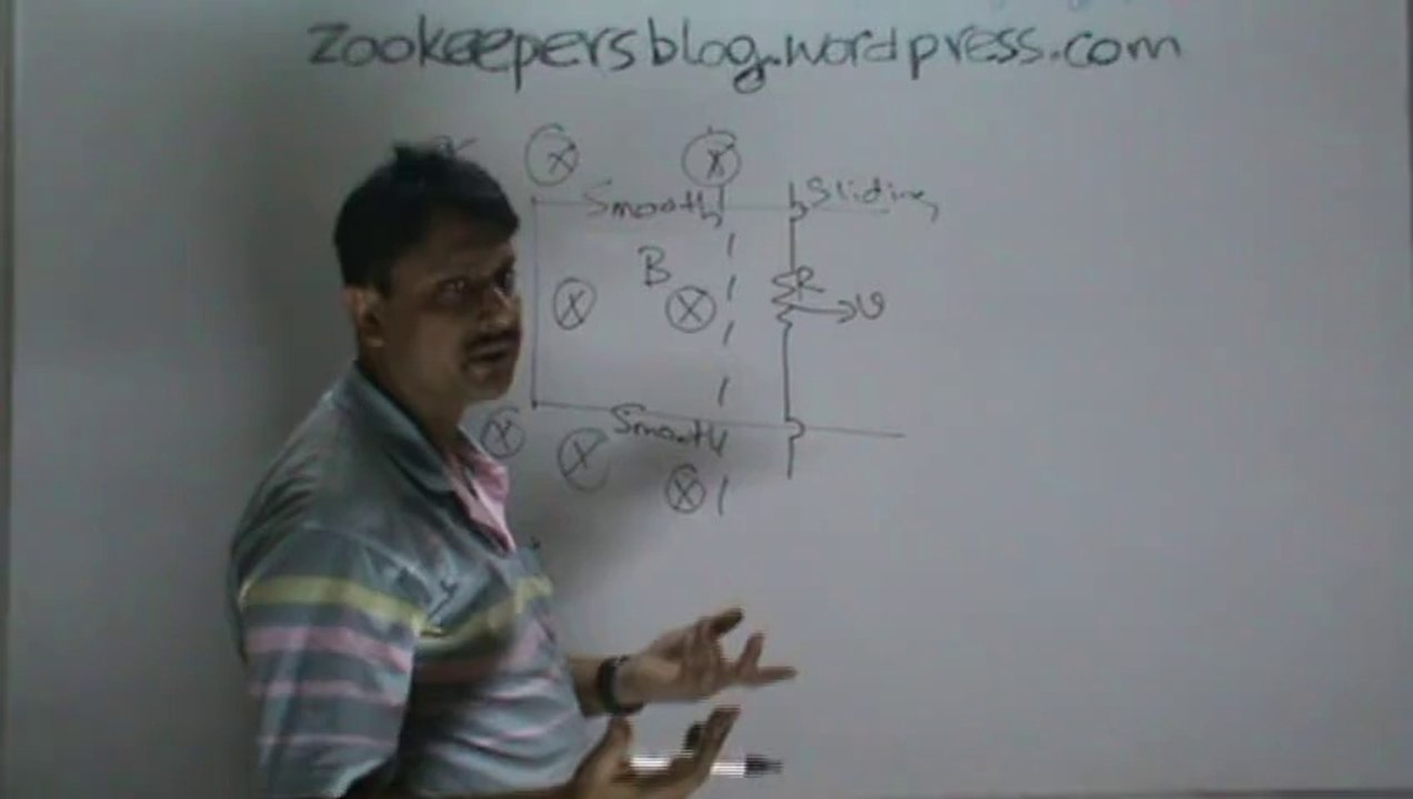 9 SKM Classes Voltage is produced in which case and how much as the rod moves Question
