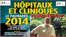Edmond Le Borgne utilité des Palmarès des cliniques et des hôpitaux dans la presse