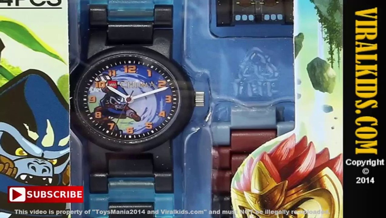 Lego Legends of Chima Gorzan Kid’s Minifigure Link Watch 9000447 - Toys Review