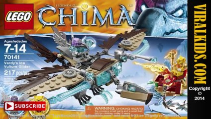 Lego Legends of Chima Vardy’s Ice Vulture Glider  70141 - Toys Review (1)
