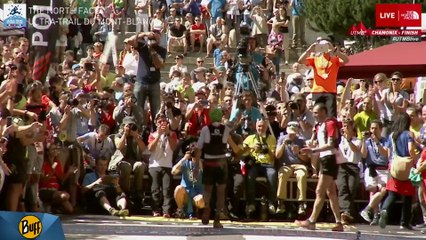 UTMB® 2014 - Arrivée de Iker Karrera et Tofol Castaner
