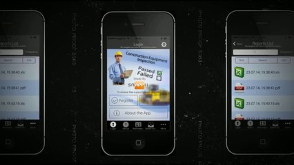 Construction Equipment Inspection mobile app