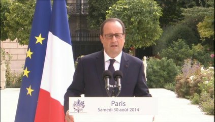 Ukraine : "L'Europe doit agir, il n'y a pas de temps à perdre", dit Hollande