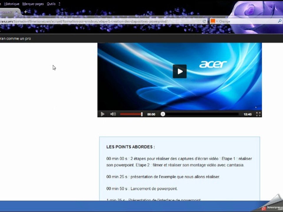 mon avis sur la formation "filmer son écran comme un pro"