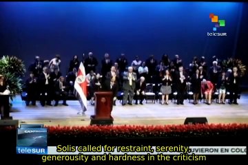 Costa Rican president denounces major cases of corruption