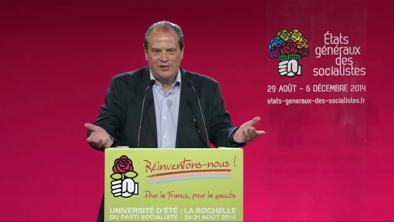 Discours de J.-C. Cambadélis lors de la plénière «Après les élections municipales et européennes, l’unité de la gauche : pourquoi, comment ?» - Université d'été 2014