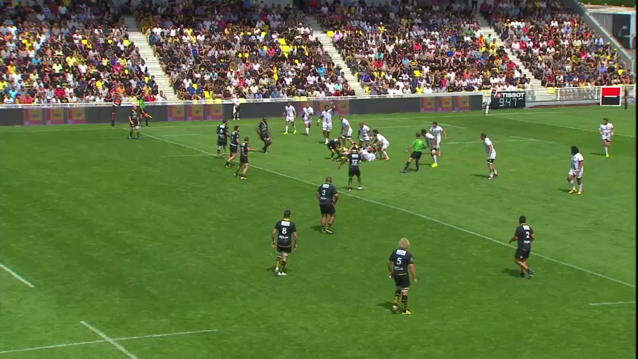 La Rochelle-Toulouse: Essai Sereli Bobo (LAR) - J3 - Saison 2014/2015