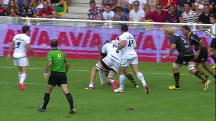 La Rochelle-Toulouse: Essai 1 Alofa Alofa (LAR) - J3 - Saison 2014/2015