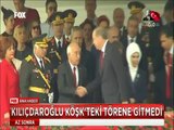Erdoğan ve Kılıçdaroğlu Zafer bayramında tokalaşmadı