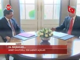 Cumhurbaşkanı Erdoğan Yeni Kabineyi Onayladı. - Ahmet Davutoğlu Yeni Kabineyi Açıkladı