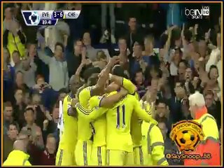 الدوري الانجليزي / تشيلسي 6 : 3 ايفرتون / كوستا