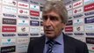 Manuel Pellegrini Post Match Interview - Man City 0-1 Stoke City