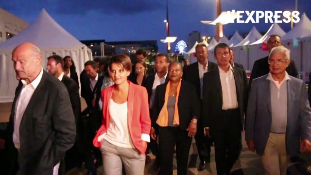 La Rochelle: Manuel Valls s'affiche avec Christiane Taubira, au nom du rassemblement