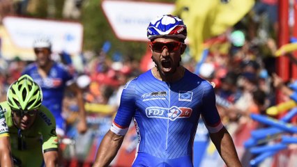 Vuelta a España - Quintana salva los muebles después de un corte