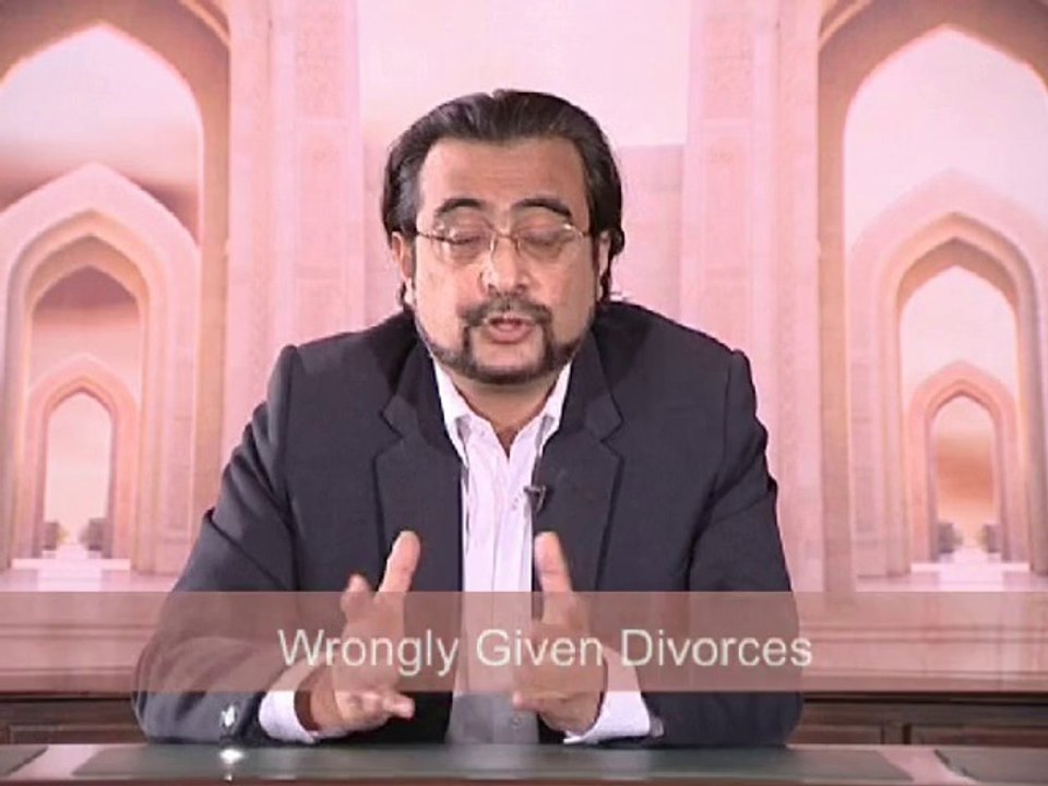 Wrongly Given Divorces (Some Misconceptions)