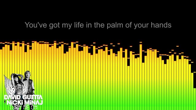 David Guetta Feat. Nicki Minaj - Turn Me on (super extended club version) (with lyrics)