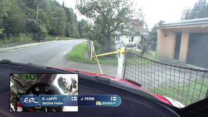 FIA ERC Barum Czech Rally Zlín - Lappi Crash