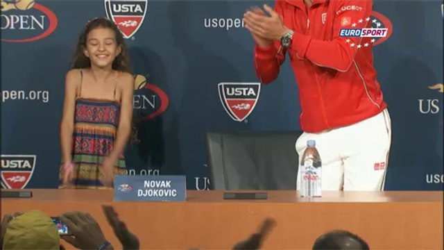 Amerika Açık : Cia Uehling, la cantante favorita de Novak Djokovic