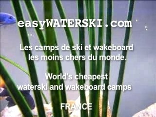 Poisson rouge ski nautique wakeboard