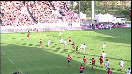Oyonnax-Stade Français: Essai 2 Yves Donguy (OYO) - J3 - Saison 2014/2015