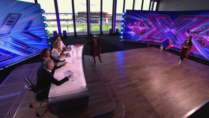 Angelina Robins sings All I Have To Do Is Dream - Audition Week 1 - The X Factor UK 2014