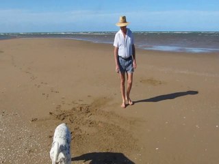 Rolling Around at the Beach