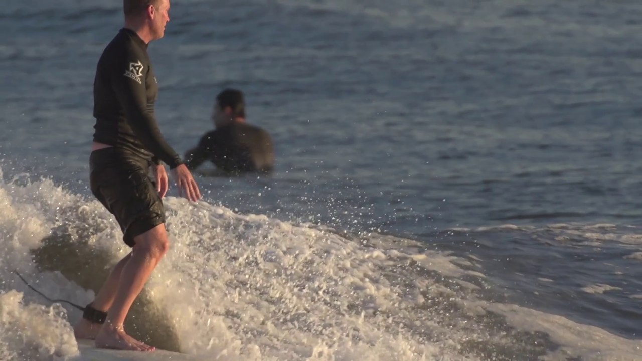 Long Beach slow motion surfing 2