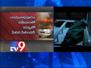 5 burnt alive as cylinder blast in tourist bus in Tamil Nadu