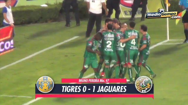 Los goles del: Tigres vs Jaguares (0 - 2)