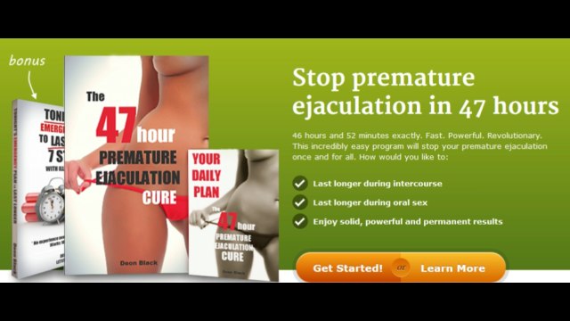 How to cure ejaculation premature