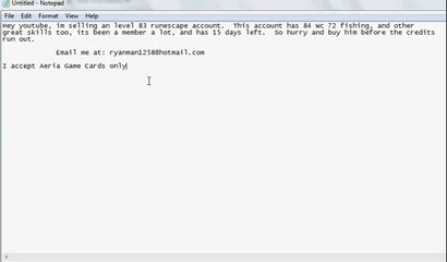 PlayerUp.com - Buy Sell Accounts - Selling level 83 runescape account