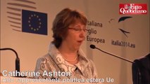 Lady Pesc Ashton e la candidata Mogherini: “Ue faciliti convivenza democratica” - Il Fatto Quotidiano