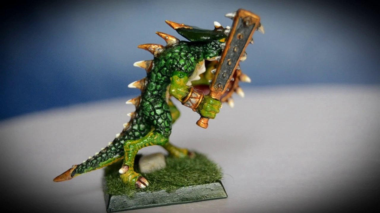 Warhammer Fantasy - Lizardmen - Saurus Warrior