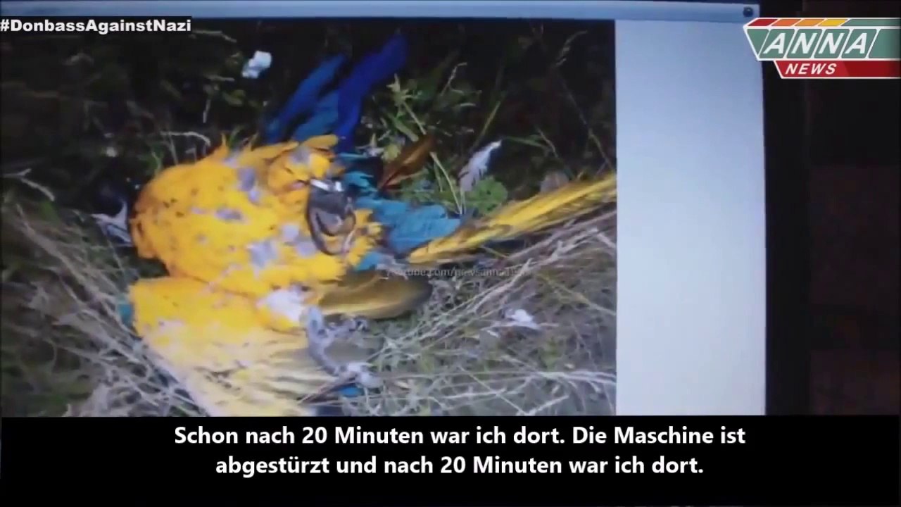 MH17 Augenzeuge Kein Blut, starker Geruch von Formalin und alte Leichen