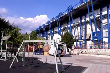 Εξωτερικά το γήπεδο του Παναιτωλικού