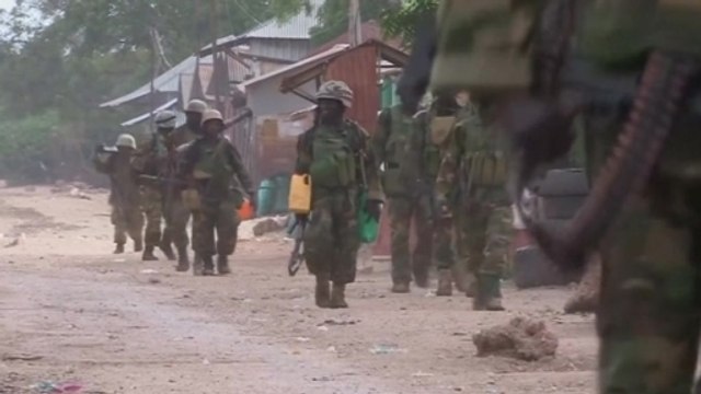 African, Somali troops retake town on way to rebel stronghold