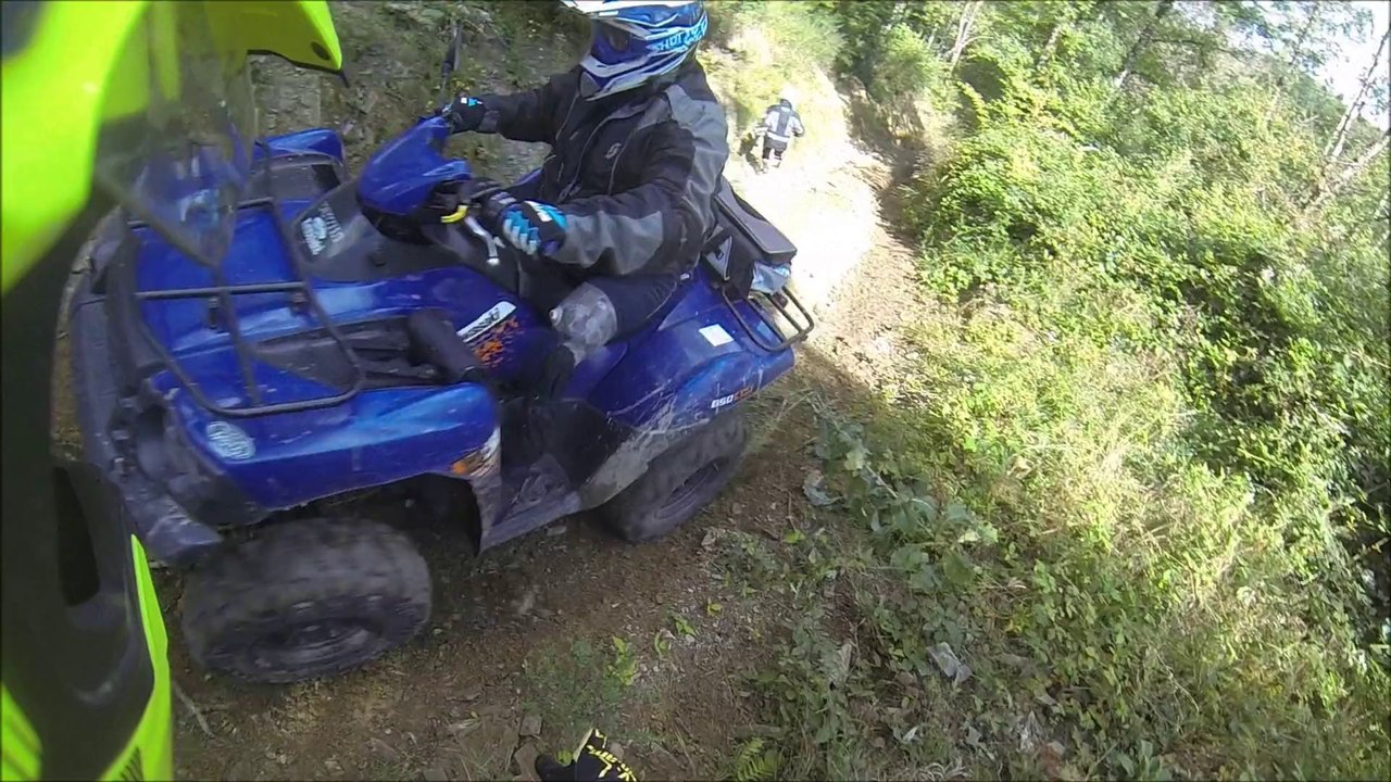 rando quad + grillades chez le Boucher81 aout 2014