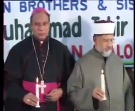 Tahir ul Qadri Celebrating Christmas