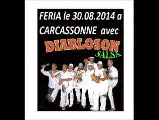 DIABLOSON a a féria de CARCASSONNE AOUT 2014 GROUPE SALSA