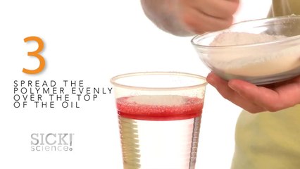 Oil Spill Polymer - Sick Science! #196