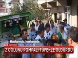 Tartıştığı 2 oğlunu pompalı tüfekle öldürdü