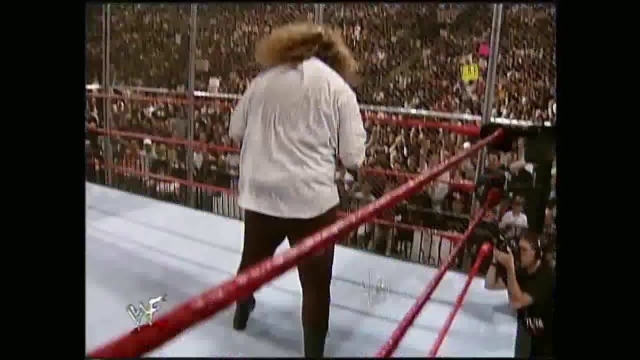 Mankind vs Kane WWE RAW is War Hell In A Cell Match