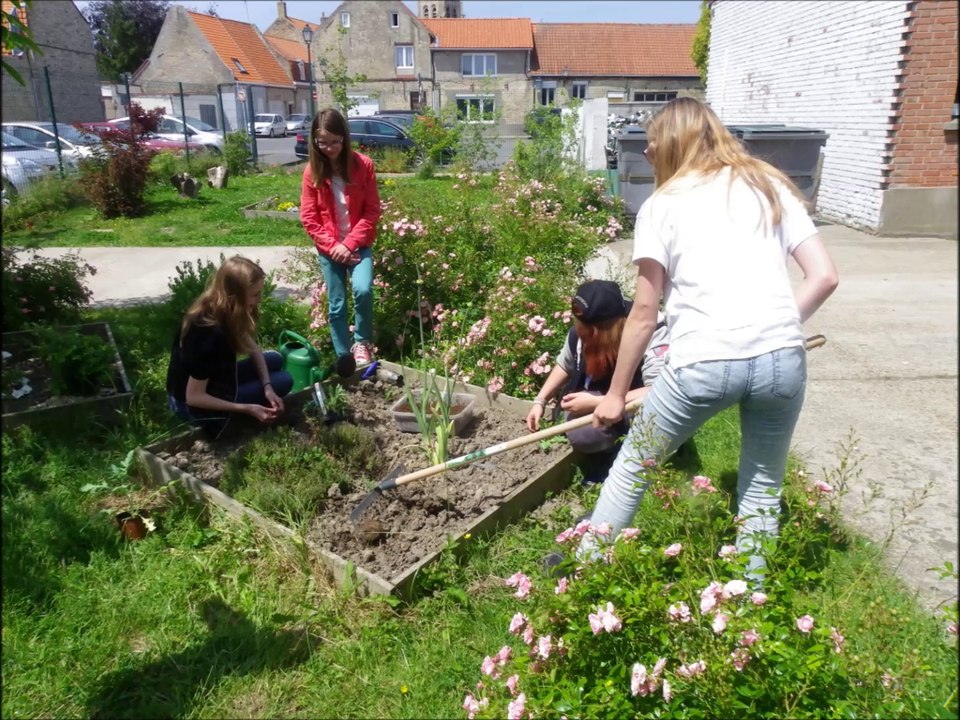 4 Les carrés fleuris