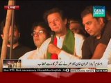 Imran Khan addressing Azadi March participants 1:00am -1st Sep 2014