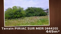 A vendre - Terrain - PIRIAC SUR MER (44420) - 449m²