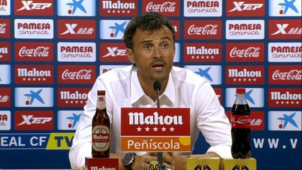 Luis Enrique, satisfecho con su inicio en el Barcelona