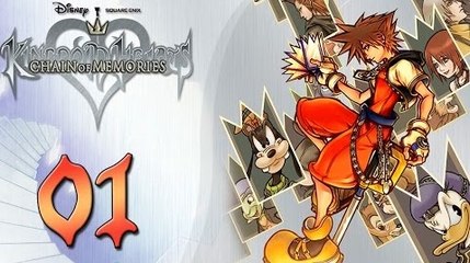 Let's Play LIVE Kingdom Hearts Re : Chain of Memories : Episode 1