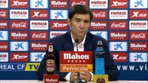 Marcelino García Toral, encantado con el compromiso del equipo