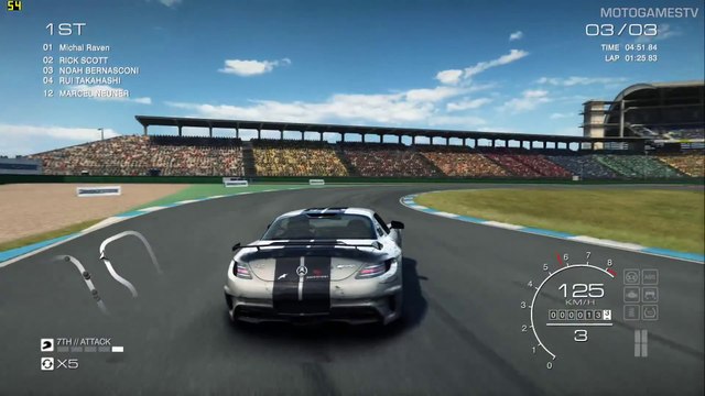 GRID Autosport PC - Mercedes SLS AMG Black Series Gameplay