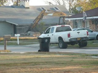UNSAFE Taxpayer Funded Slab Removal on Private Property